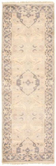 Tapis oushak royal 2'7" x 8'0" en laine