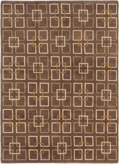 Nepal Opulence 5'5" x 7'7" Hand-knotted Wool Rug 