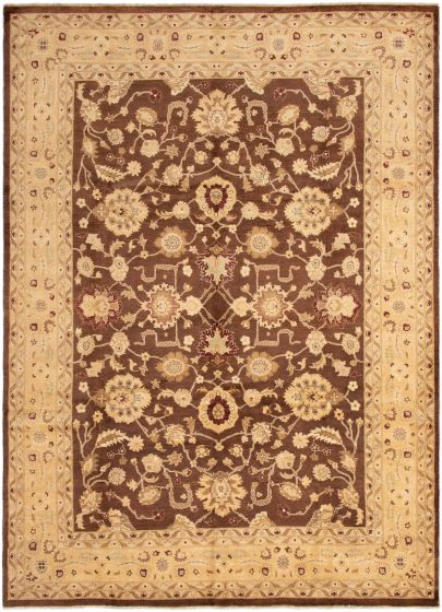 Afghan Chobi Finest 9'10" x 13'9" Hand-knotted Wool Rug 