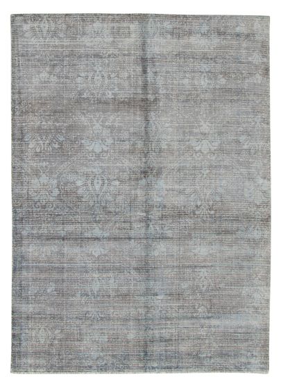 Indian Galleria 5'3" x 7'5" Hand Loomed Viscose Rug 