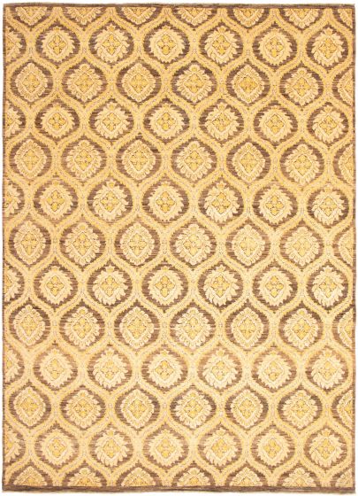 Pakistani Lahore Finest Collection 10'1" x 13'11" Hand-knotted Wool Rug 