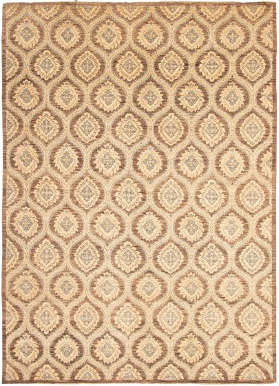 Pakistani Lahore Finest Collection 9'11" x 14'0" Hand-knotted Wool Rug 