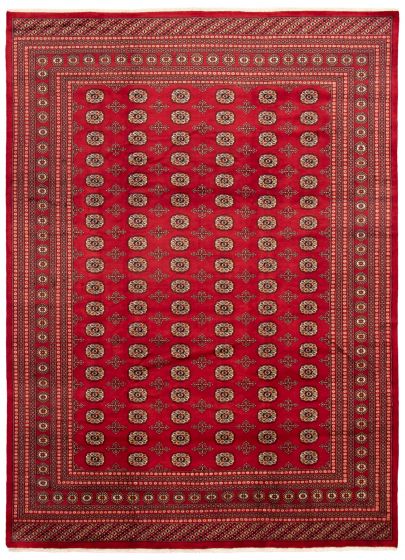 Tapis peshawar bokhara 9'1" x 12'4" en laine