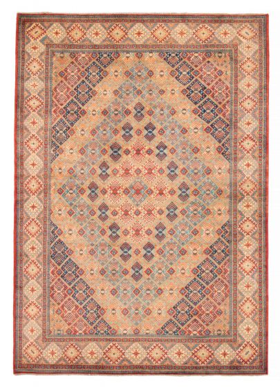 Afghan Finest Ghazni 8'4" x 11'10" Hand-knotted Wool Rug 