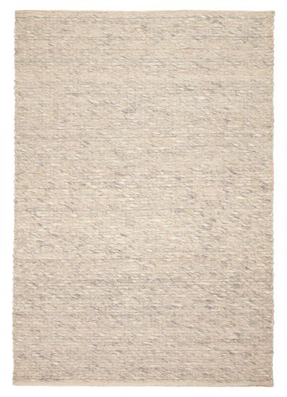 Indian Sienna 5'4" x 7'7" Braid weave Wool Rug 
