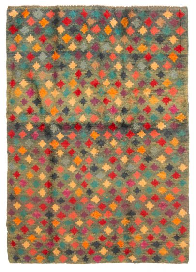 Tapis rizbaft 4'0" x 5'8" en laine