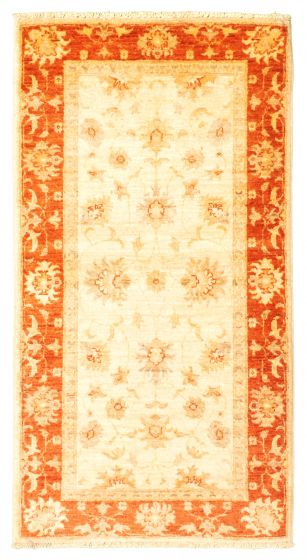 Afghan Chobi Finest 2'5" x 4'5" Hand-knotted Wool Rug 