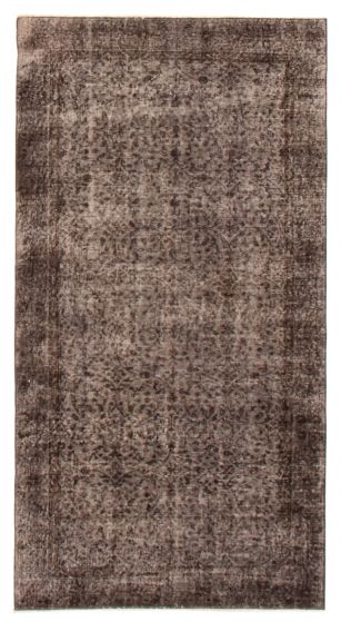 Turkish Color Transition 4'1" x 7'9" Hand-knotted Wool Rug 