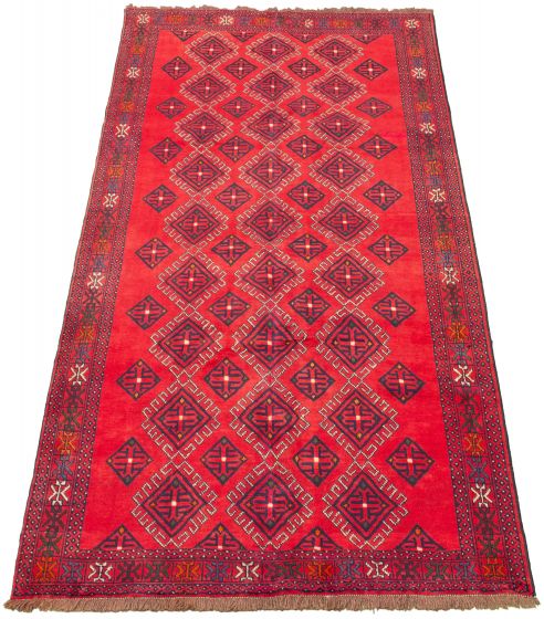 Persian Style 5'2" x 9'11" Hand-knotted Wool Rug 