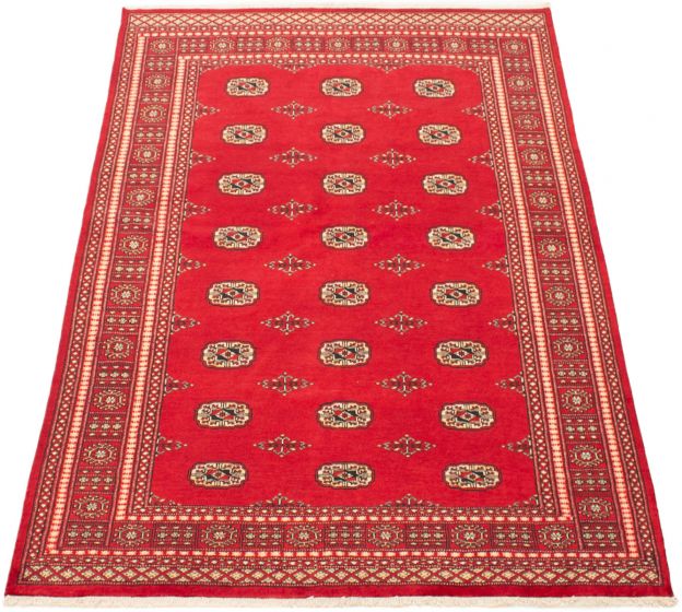 Tapis peshawar bokhara 5'7" x 7'9" en laine