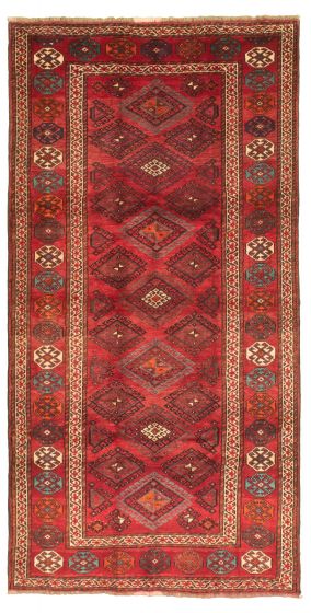 Persian Syle 5'1" x 9'10" Hand-knotted Wool Rug 