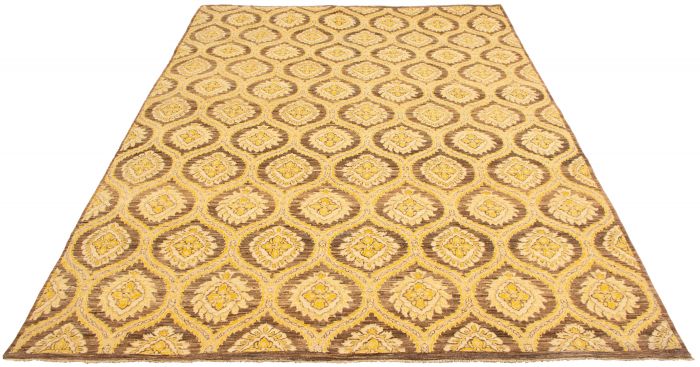 Pakistani Lahore Finest Collection 10'1" x 13'11" Hand-knotted Wool Rug 