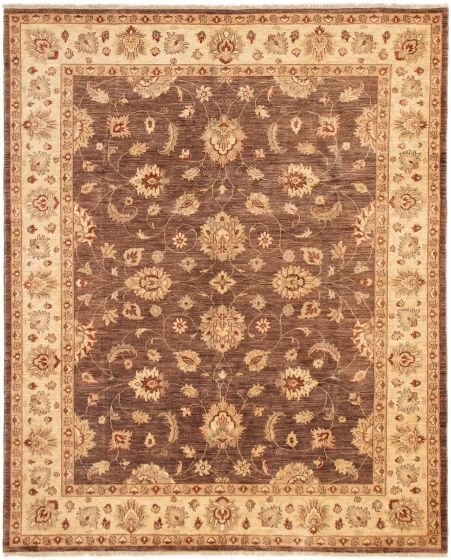 Afghan Chobi Finest 8'1" x 9'10" Hand-knotted Wool Rug 