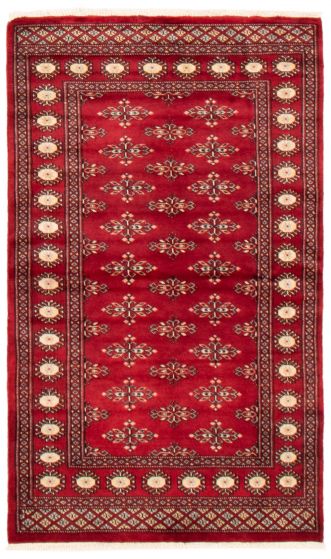 Tapis peshawar bokhara 2'11" x 4'11" en laine