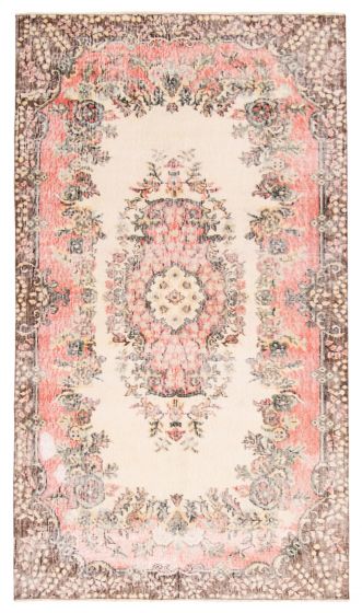 Turkish Antalya Vintage 3'9" x 6'9" Hand-knotted Wool Rug 