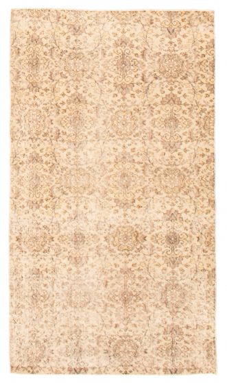 Turkish Melis Vintage 3'11" x 6'11" Hand-knotted Wool Rug 