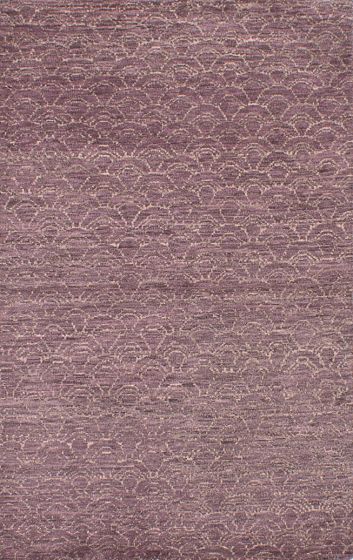 Indian Arlequin 4'10" x 7'9" Hand-knotted Wool Rug 