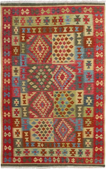 Kilim sivas 6'3" x 9'10" en laine