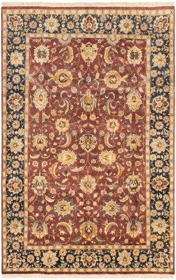 Pakistani Pako Persian 18 Of 20 5'10" x 9'1" Hand-knotted Wool Rug 