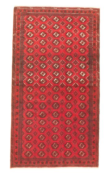 Russia Shiravan Bokhara 3'8" x 6'11" Hand-knotted Wool Rug 