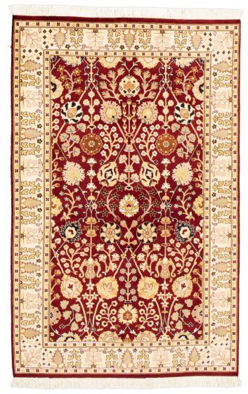 Pakistani Pako Persian 18 Of 20 4'5" x 7'1" Hand-knotted Wool Rug 