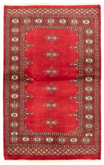 Tapis peshawar bokhara 3'1" x 4'11" en laine