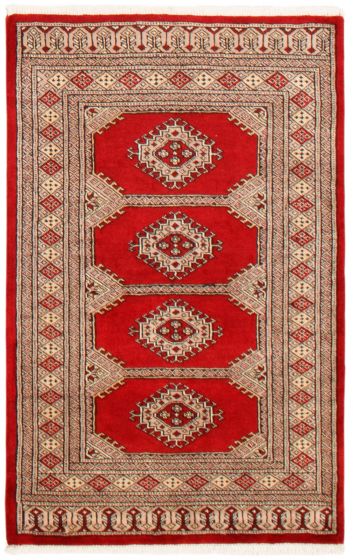 Tapis peshawar bokhara 2'8" x 4'1" en laine