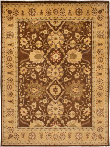 Afghan Chobi Finest 8'10" x 12'1" Hand-knotted Wool Rug 