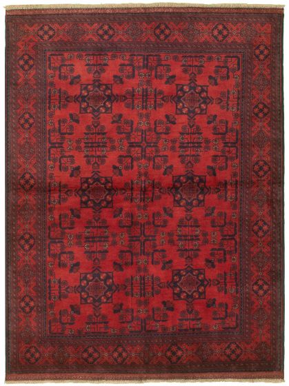 Afghan Finest Khal Mohammadi 4'11" x 6'5" Hand-knotted Wool Rug 