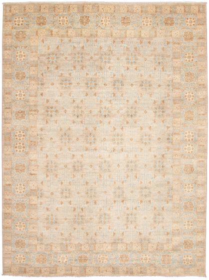 Pakistani 18 Of 20 Pak Finest Mamluk 9'1" x 12'2" Hand-knotted Wool Rug 