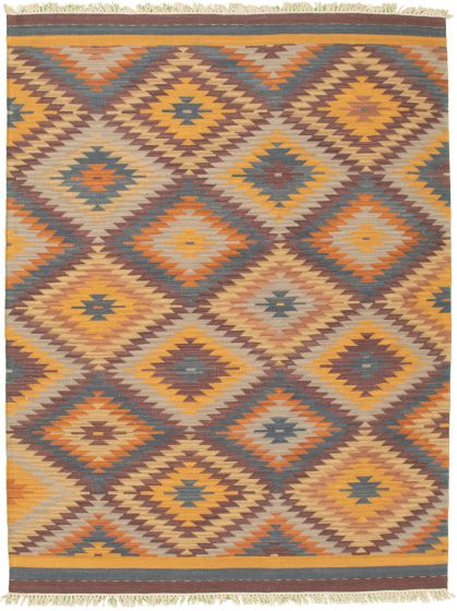 Kilim sivas 5'8" x 7'7" en laine