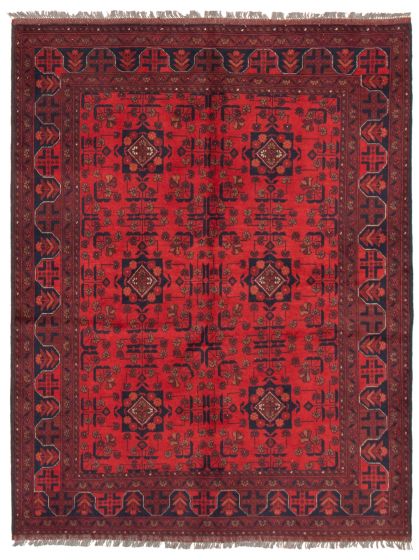 Afghan Finest Khal Mohammadi 5'0" x 6'2" Hand-knotted Wool Rug 