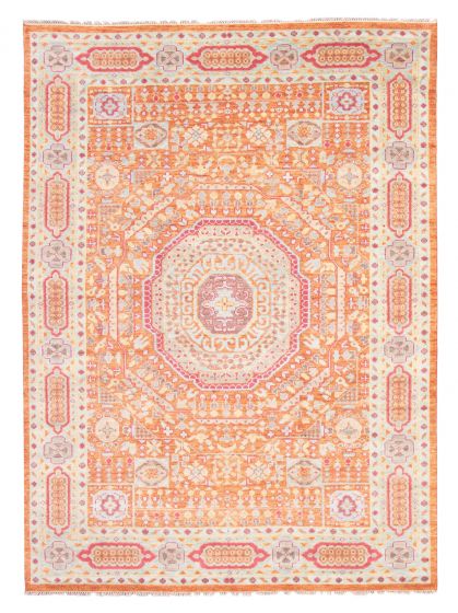 Indian Jules Serapi 10'0" x 14'0" Hand-knotted Wool Rug 