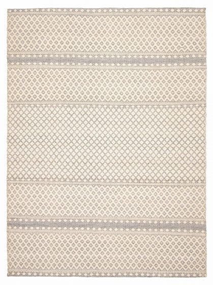 Indian Sienna 5'6" x 7'7" Hand Tufted Wool Rug 