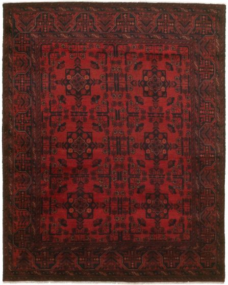 Afghan Finest Khal Mohammadi 4'10" x 6'4" Hand-knotted Wool Rug 