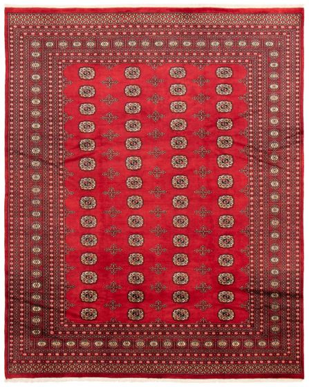 Tapis peshawar bokhara 7'11" x 9'9" en laine