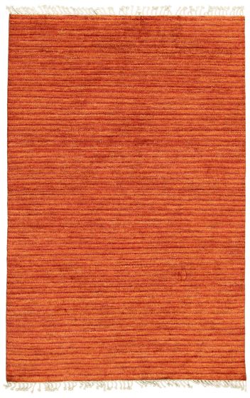 Pakistani Pak Finest Gabbeh 5'2" x 7'8" Hand-knotted Wool Rug 