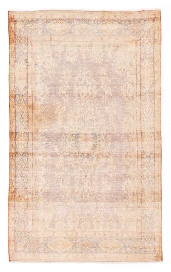 Persian Style 4'3" x 7'7" Hand-knotted Wool Rug 