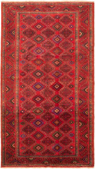 Persian Style 5'2" x 9'9" Hand-knotted Wool Rug 