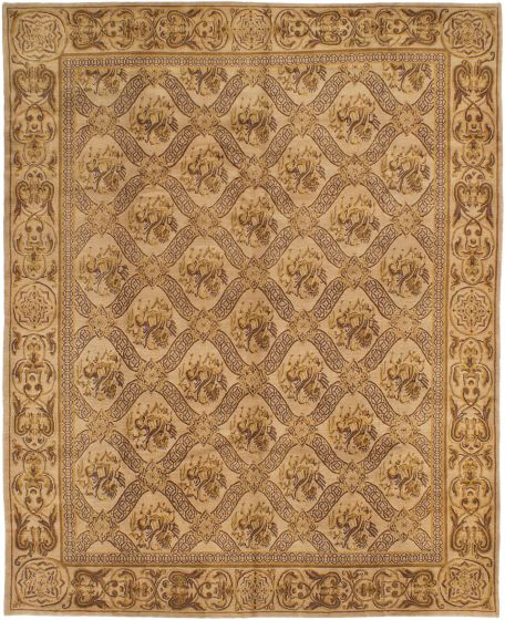 Nepal Opulence 8'0" x 9'11" Hand-knotted Wool Rug 