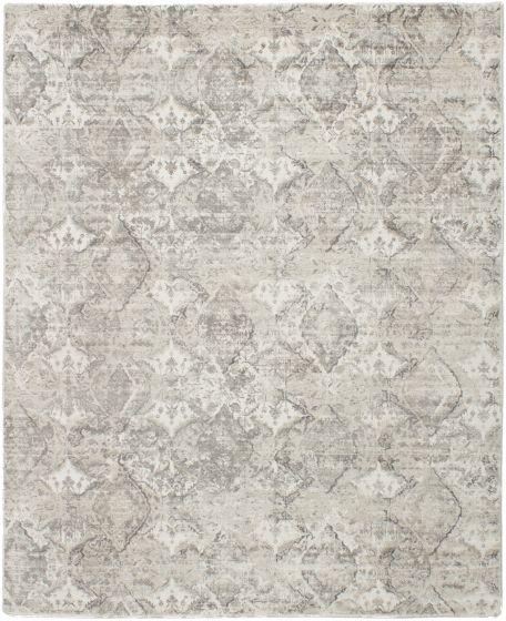 Indian Galleria 8'0" x 10'0" Hand Loomed Silk Rug 