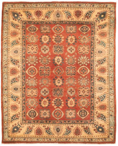 Afghan Finest Ghazni 4'11" x 6'3" Hand-knotted Wool Rug 