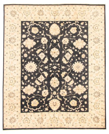 Afghan Chobi Finest 8'2" x 9'10" Hand-knotted Wool Rug 
