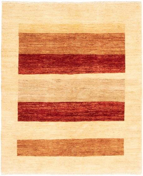 Pakistani Peshawar Ziegler 4'10" x 6'0" Hand-knotted Wool Rug 