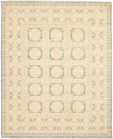 Pakistani 18 Of 20 Pak Finest Mamluk 8'0" x 9'9" Hand-knotted Wool Rug 