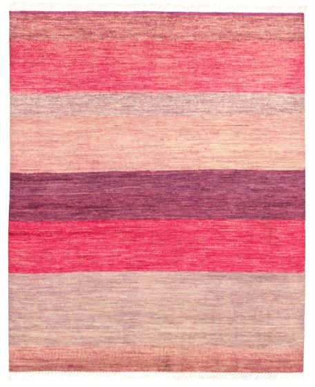 Pakistani Pak Finest Marrakesh 8'1" x 9'10" Hand-knotted Wool Rug 
