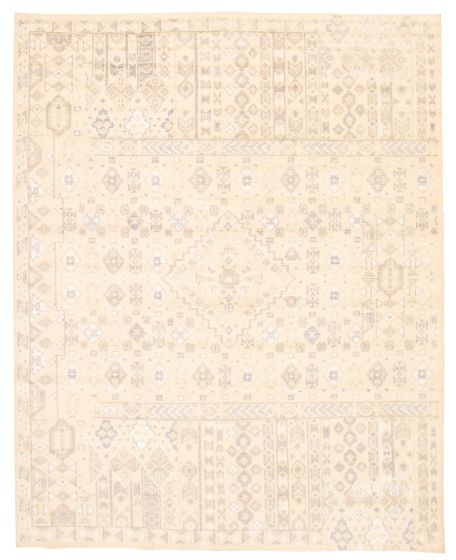 Indian Jules Serapi 8'0" x 10'1" Hand-knotted Wool Rug 