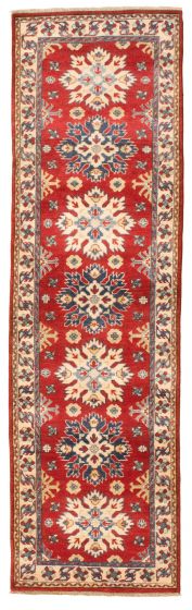 Afghan Finest Ghazni 2'8" x 9'7" Hand-knotted Wool Rug 
