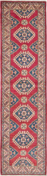 Afghan Finest Ghazni 2'8" x 10'7" Hand-knotted Wool Rug 