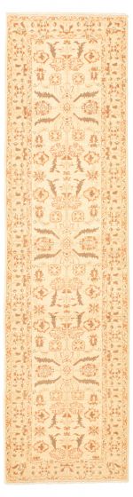 Afghan Chobi Finest 2'7" x 10'3" Hand-knotted Wool Rug 